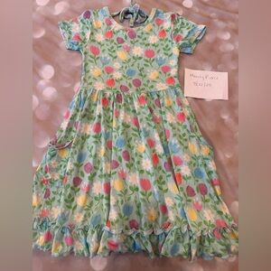 Floral Print Dress Birdie Bean 6T